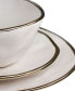 Textured, Uneven Dimpled Design Ricardo 16 Piece Stoneware Dinnerware Set, Service for 4