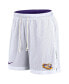 Men's White/Purple LSU Tigers Primetime Reversible Performance Shorts