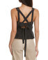 Ulla Johnson Peplum Top Women's Black 4