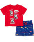 Boys Percy T-Shirt and Shorts Outfit Set Infant to Little Kid