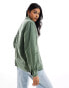 Polo Ralph Lauren overshirt in green with pockets