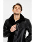 Men's Leather Shearling Jacket