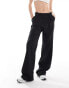 Vero Moda Tall wide leg dad trousers in black