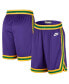 Men's Purple Utah Jazz 2023/24 Classic Edition Hardwood Classics Performance Swingman Shorts