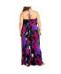 Plus Size Kira Print Jumpsuit