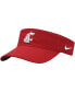 Men's Washington State Cougars Crimson Sideline Performance Visor