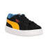 Puma Suede Garfield Ac Inf Boys Black Sneakers Casual Shoes 384555-01