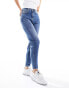 Tommy Jeans ultra high slim mom jeans in mid wash