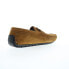 Bruno Magli Xane BM3XNEB1 Mens Brown Suede Loafers & Slip Ons Moccasin Shoes