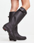 Hunter Original tall wellington boots in black