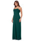 Women's Draped Chiffon Gown