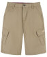 Big Boys Adjustable Waistband Cargo Pocket Shorts