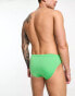 COLLUSION swim brief in bright green