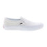 Vans Slip-On Pro VN0A347VWWW Mens White Canvas Lifestyle Sneakers Shoes 13