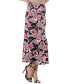 Women's Floral Maxi Skirt