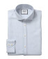 Charles Tyrwhitt Non-Iron Stretch Oxford Stripe Cutaway Slim Fit Shirt Men's