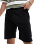 French Connection jersey shorts in black