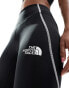 The North Face Training Hakuun contour seam 7/8 high waist leggings in black