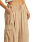 Juniors' Beach Babe High-Rise Cargo Pants