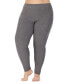 Plus Size Fleecewear Stretch Leggings