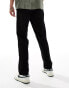 Jack & Jones drawstring tapered trouser in black