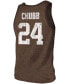 Men's Nick Chubb Heathered Brown Cleveland Browns Name Number Tri-Blend Tank Top