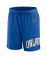 Men's Blue Orlando Magic Free Throw Mesh Shorts