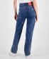 Women's Star High Rise Straight Leg Jeans