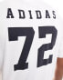 adidas Originals '72 t-shirt in white