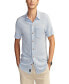 Men's Linen Short Sleeve Button Down Shirt