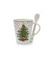 Christmas Tree Polka Dot Mug & Ornament Gift Set