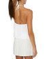 Onia Air Linen-Blend Keyhole Halter Top Women's