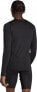 Eb Fit Koszulka męska adidas Techfit Aeroready Long Sleeve Tee czarna HP0626 L