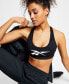 Женский бюстгальтер Reebok womens Lux Vector Medium Impact Sports Bra, A Macys Exclusive