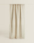 Washed linen curtain 140 x 270cm