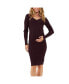 Maternity Sadie Rib Knit Nursing Dress