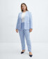 Women's 100% Linen Suit Trousers