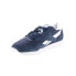 Reebok Classic Nylon Mens Blue Suede Lace Up Lifestyle Sneakers Shoes