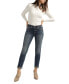 Women's Mid-Rise Skinny Girlfriend Jeans