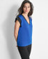 Women's Sleeveless V-Neck Blouse