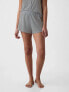 Linen-Blend PJ Shorts