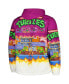 Men's Purple Teenage Mutant Ninja Turtles Half-Zip Lightweight Jacket