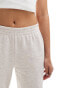 New Look wide leg jogger in oatmeal