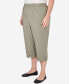 Plus Size Tuscan Sunset Pull-On Capri Pant