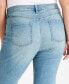 Plus Size High-Rise Straight-Leg Jeans, Created for Macy's