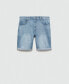 Men's Denim Bermuda Shorts