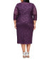 Plus Size 2-Pc. Lace Jacket & Sheath Dress Set