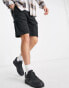 Jack & Jones cargo short in black