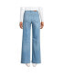 Women's Tall Recover High Rise Wide Leg Blue Jeans