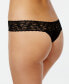 Женские трусы Hanky Panky organic Cotton Low-Rise Lace Thong 891581